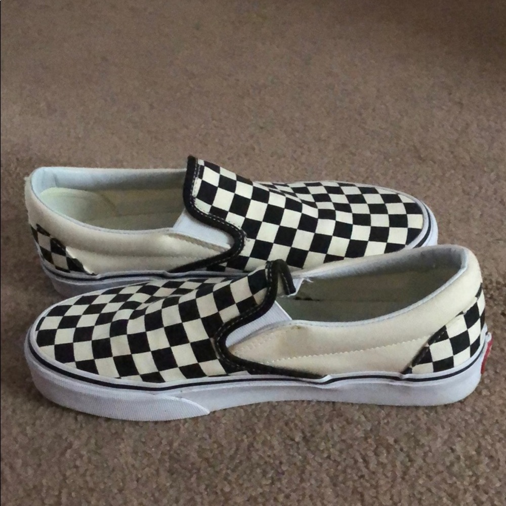 Checkered Vans